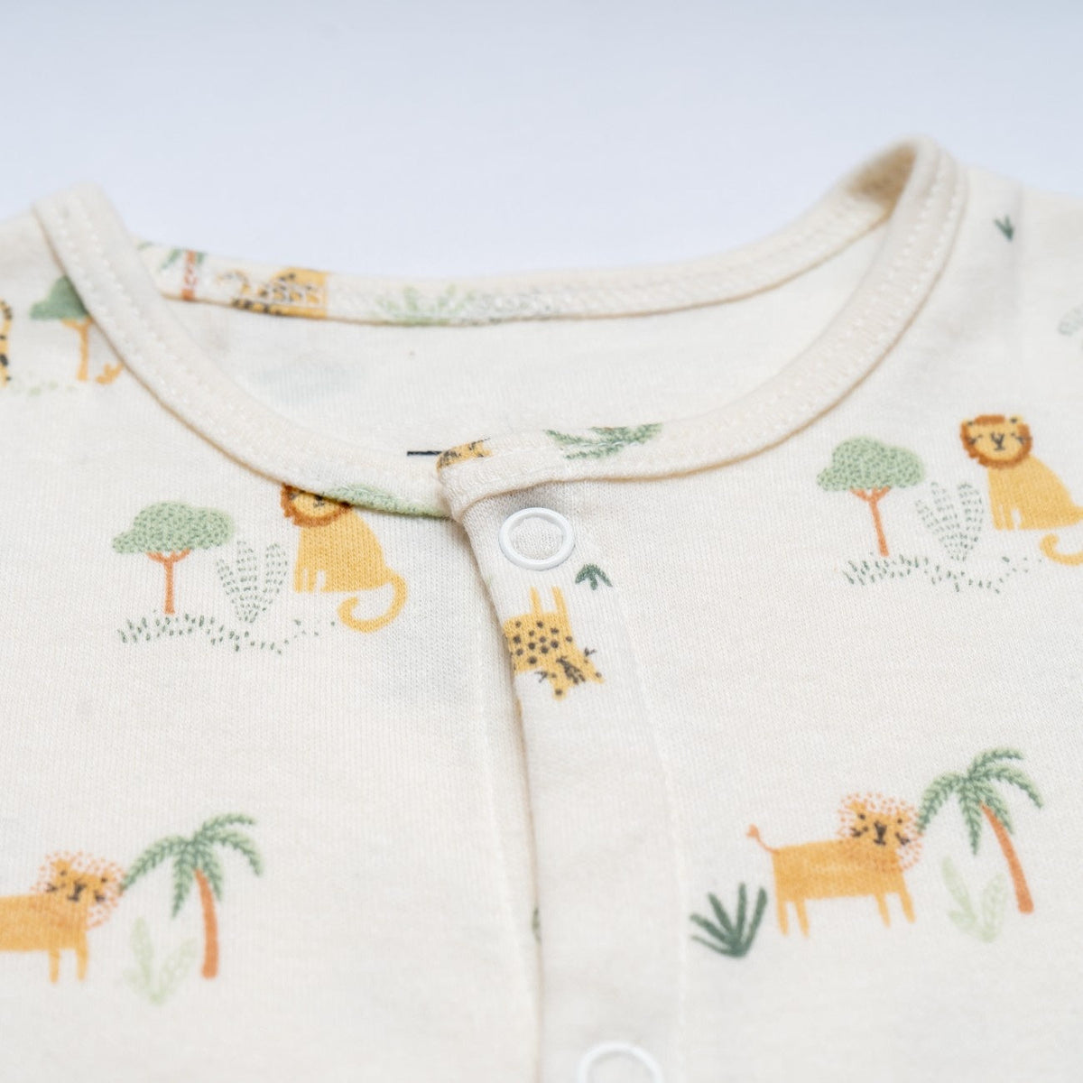 Lion and Tiger Printed Baby Co-ord Set