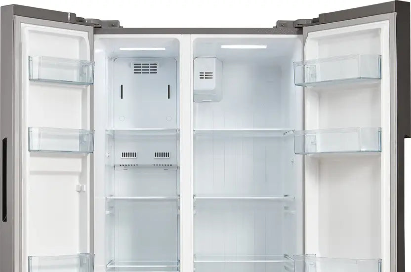 Midea 510 L Frost Free Side by Side Refrigerator (Stainless Steel Finish, MRFS5920SSLF)