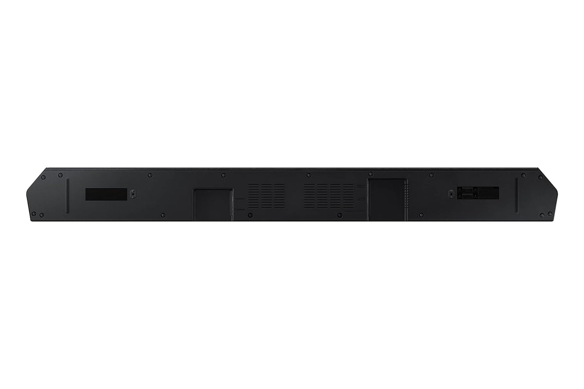 Samsung Q-Symphony Soundbar (HW-Q600B/XL), USB, Bluetooth with 3.1.2 Channel, Wireless Subwoofer, and 2 Up-Firing Speakers, Dolby Atmos Music (Black)