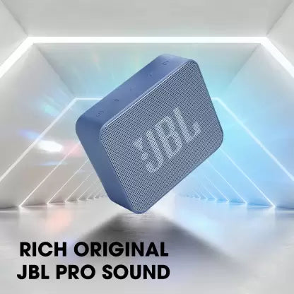 JBL Go Essential with Rich Bass, 5 Hrs Playtime, IPX7 Waterproof, Ultra Portable 3.1 W Bluetooth Speaker