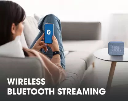 JBL Go Essential with Rich Bass, 5 Hrs Playtime, IPX7 Waterproof, Ultra Portable 3.1 W Bluetooth Speaker