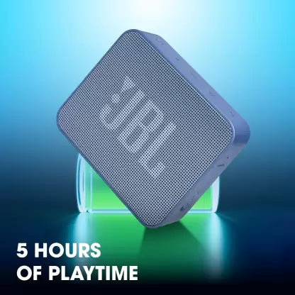 JBL Go Essential with Rich Bass, 5 Hrs Playtime, IPX7 Waterproof, Ultra Portable 3.1 W Bluetooth Speaker