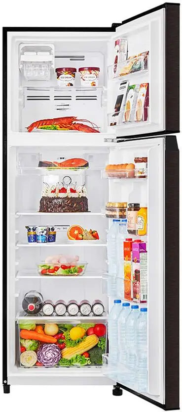 GR-RT328WE-PMI(37),Toshiba, Frost Free, 272 Ltrs, Real Inverter,2 Star, Satin Grey (Open Box Like New)