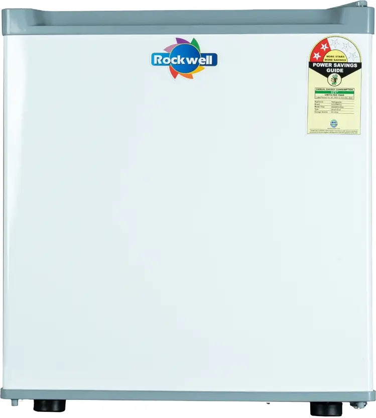 Rockwell 45 L Direct Cool Single Door 2 Star Refrigerator (White, MB49WH)