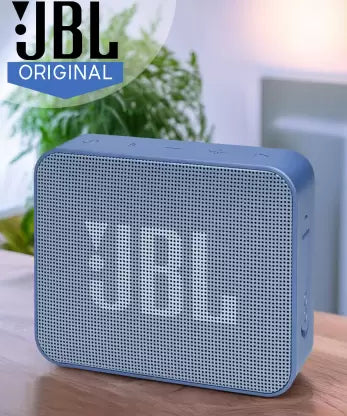 JBL Go Essential with Rich Bass, 5 Hrs Playtime, IPX7 Waterproof, Ultra Portable 3.1 W Bluetooth Speaker