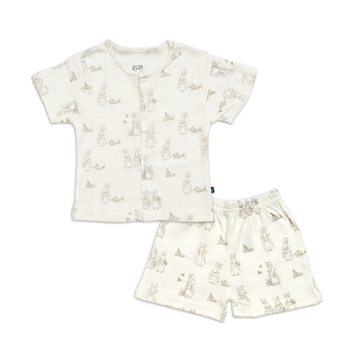 Rabbit Printed Baby Co-ord Set