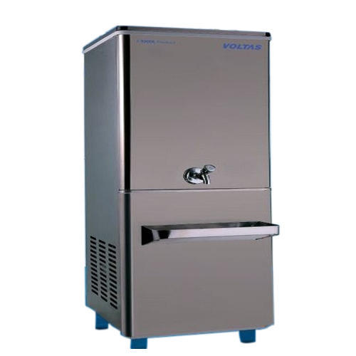 Voltas 15/20 FSS, 15 Litre Cooling Capacity Water Cooler with Fully Stainless Steel Body, Silver