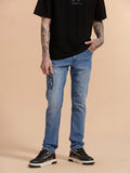 Heavy Fade Slim Fit Jeans | Blue