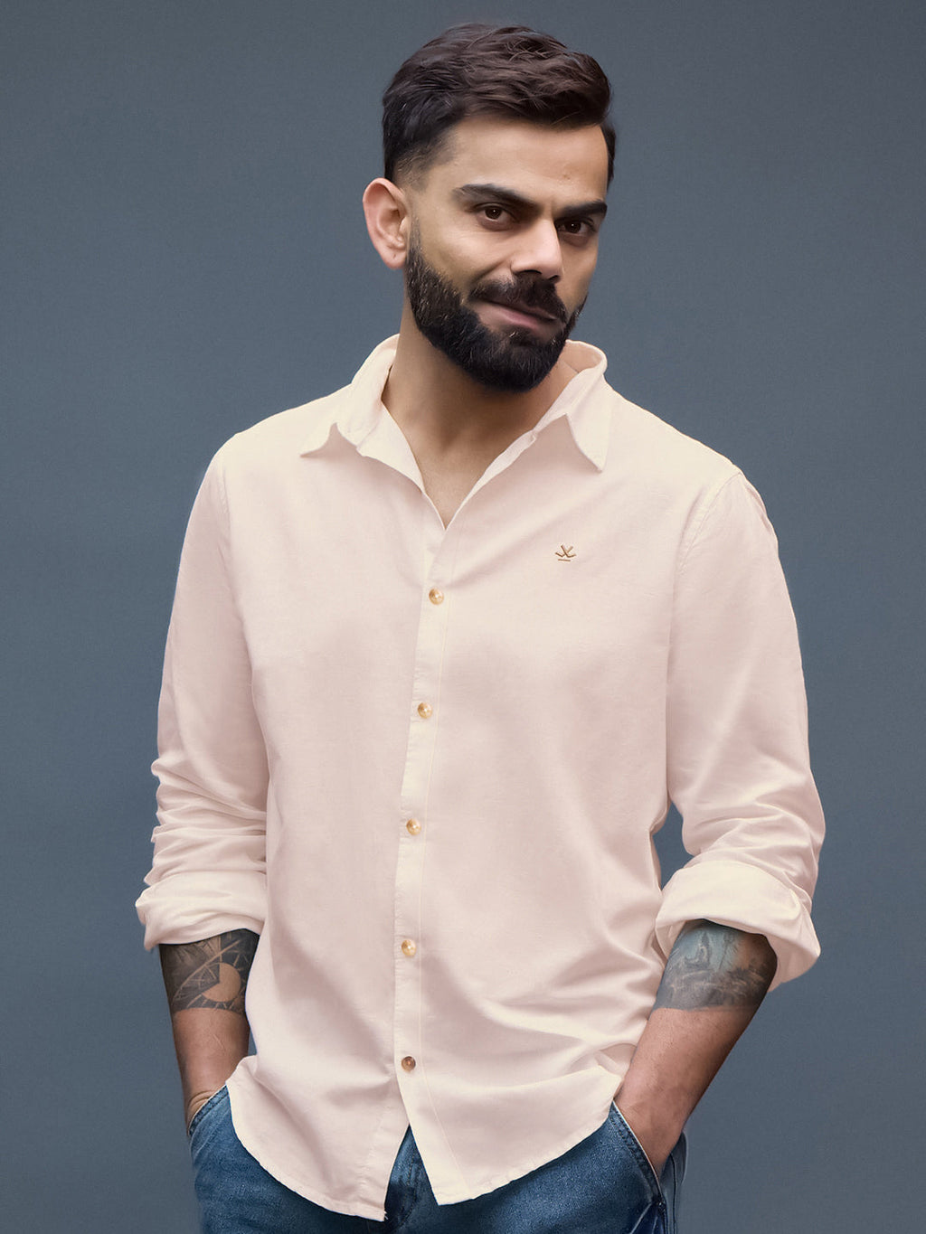 Pique Knitted Shirt | Pink